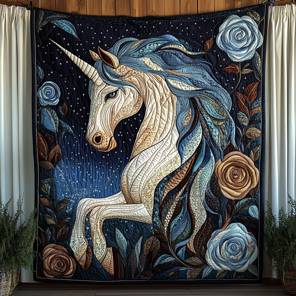 Ethereal Ride Quilted Blanket