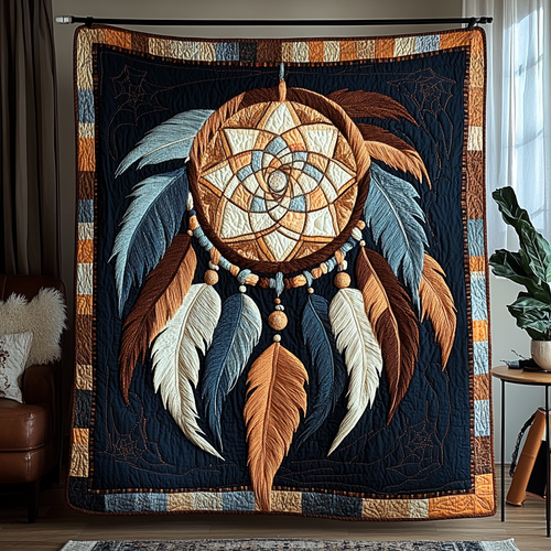 Ethereal Weave Quilted Blanket