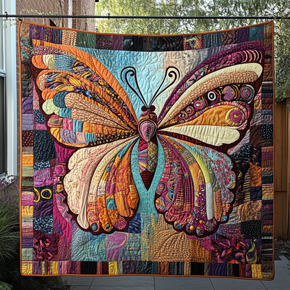 Ethereal Wings Quilted Blanket