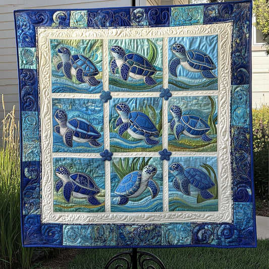 Evergreen Journey Quilted Blanket