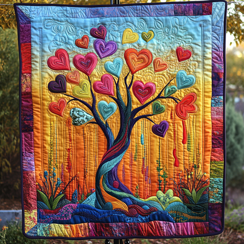 Everlasting Affection Quilted Blanket