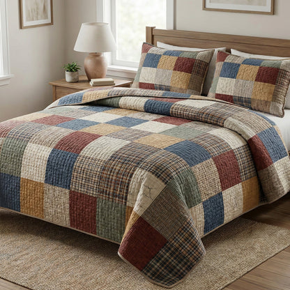 Everyday Cozy 3-Piece Quilted Bedding Set