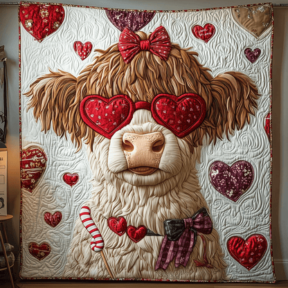 Fairy Cow Quilted Blanket