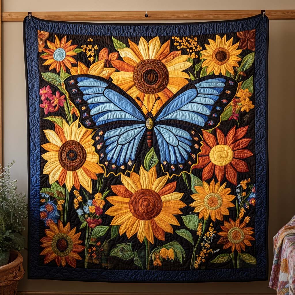 Fairy Flitter Quilted Blanket