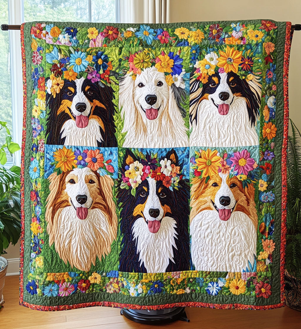 Faithful Friend Quilted Blanket