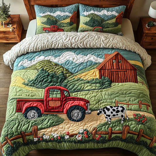 Farm Fresh 3-Piece Quilted Bedding Set