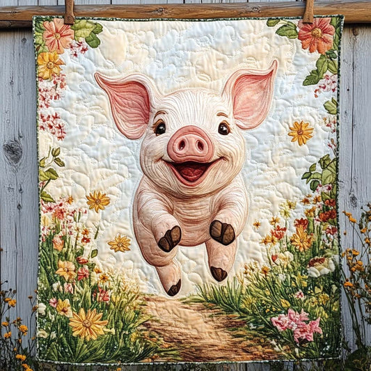 Farm Fresh Quilted Blanket