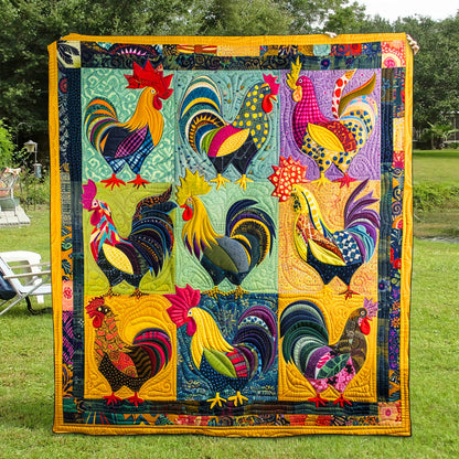 Farmhouse Fiesta Quilted Blanket