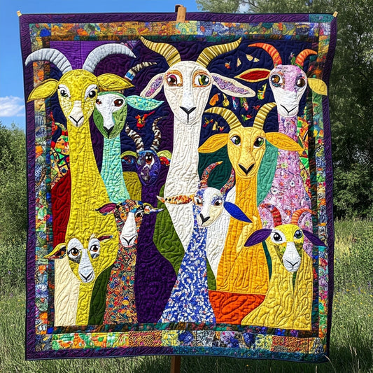 Farmyard Fiesta Quilted Blanket