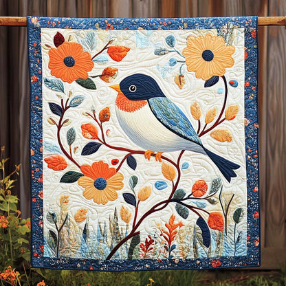 Feathered Flight Quilted Blanket