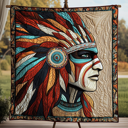 Feathered Legacy Quilted Blanket