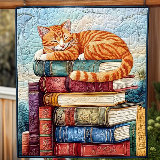 Feline Dreams Quilted Blanket