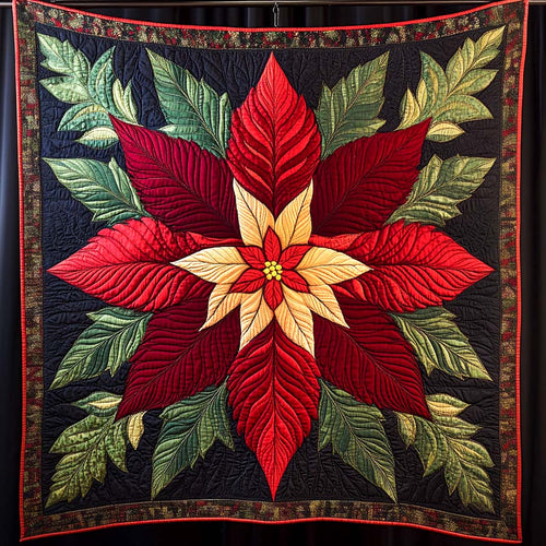 Festive Flair Quilted Blanket