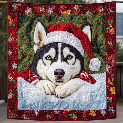 Festive Gaze Quilted Blanket