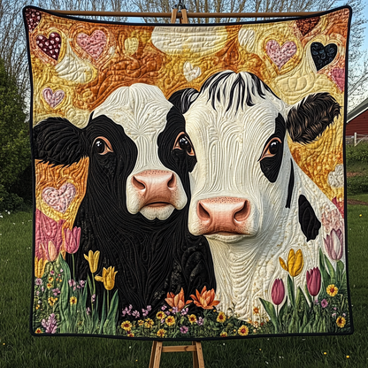 Field Friends Quilted Blanket