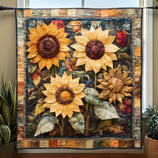 Field of Joy Quilted Blanket