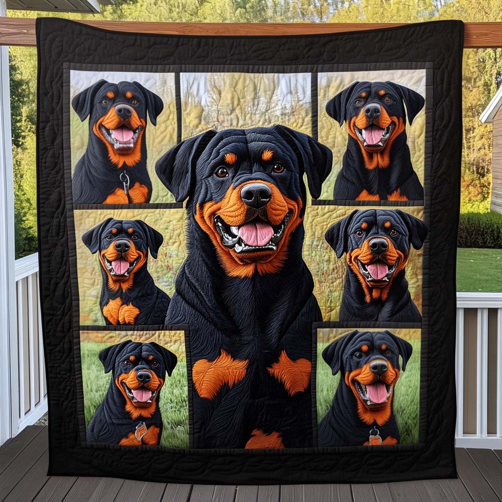 Fierce Defender Quilted Blanket