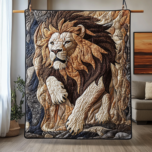 Fierce Roar Quilted Blanket