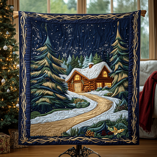 Fireside Dreams Quilted Blanket