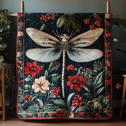 Flight of Serenity Quilted Blanket