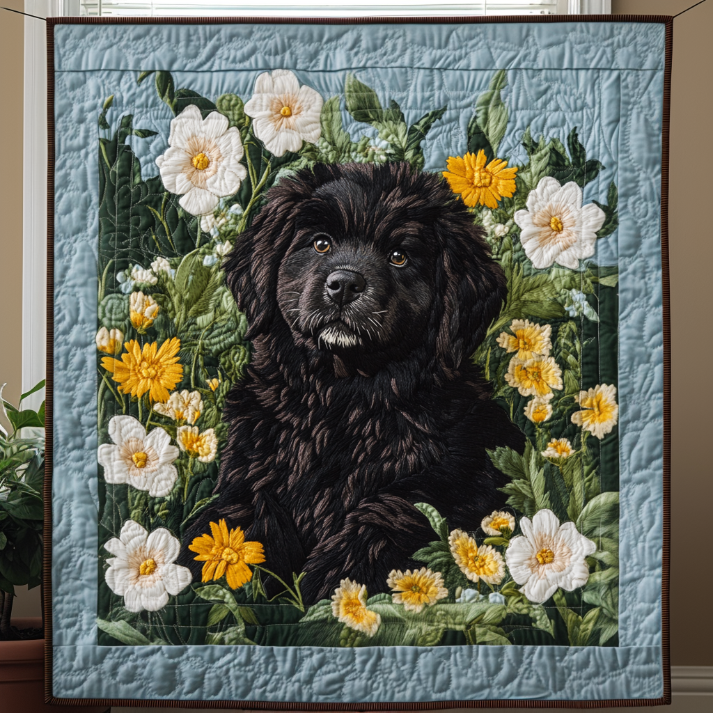 Fluffy Navigator Quilted Blanket