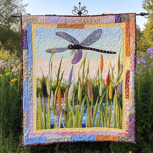 Flying Free Quilted Blanket