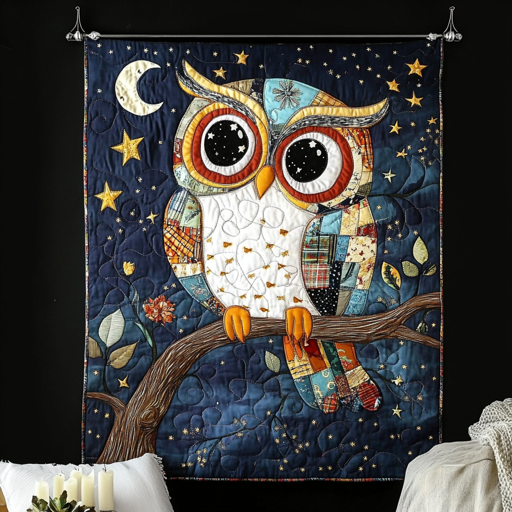 Forest Guardians Quilted Blanket