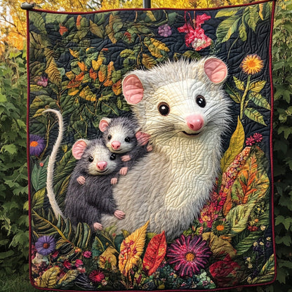 Forest Family Quilted Blanket