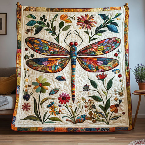 Forest Glider Quilted Blanket