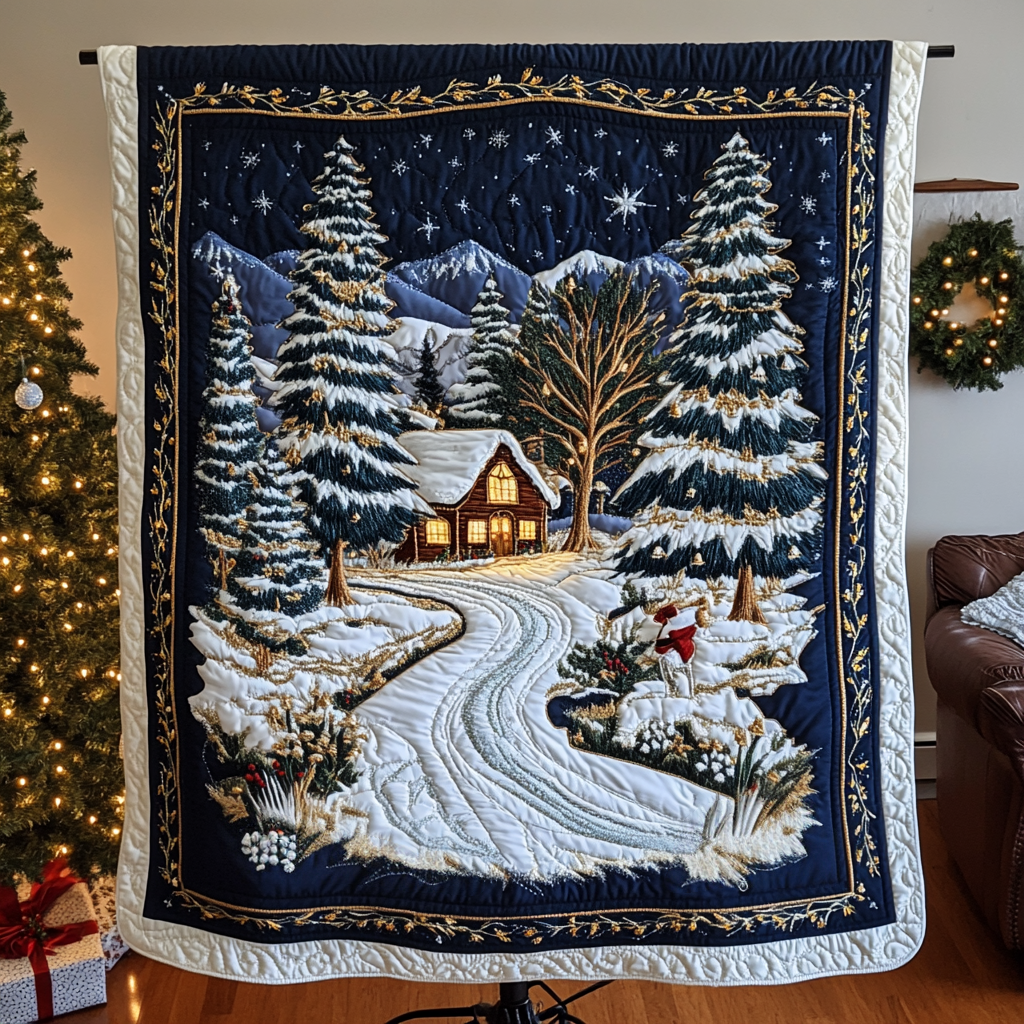 Forest Haven Quilted Blanket