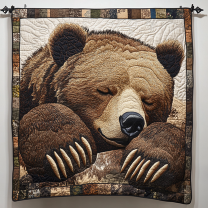Forest Paws Quilted Blanket