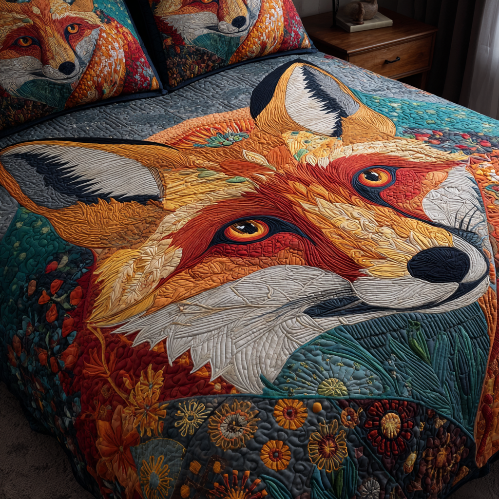Fox Run 3-Piece Quilted Bedding Set