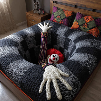 Freak Show 3-Piece Quilted Bedding Set
