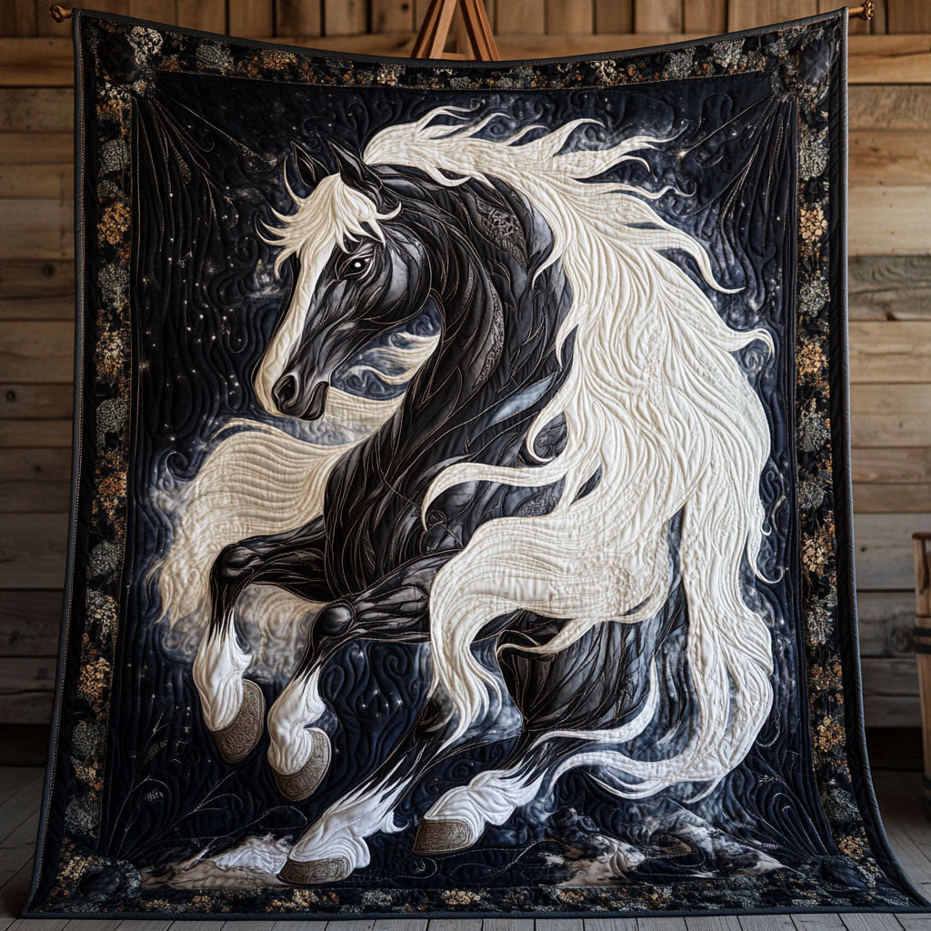 Free as the Wind Quilted Blanket