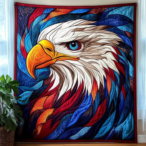Freedom Flight Quilted Blanket