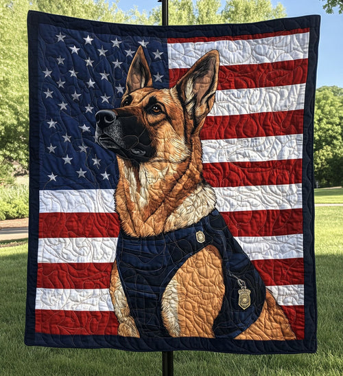 Freedom Shepherd Quilted Blanket