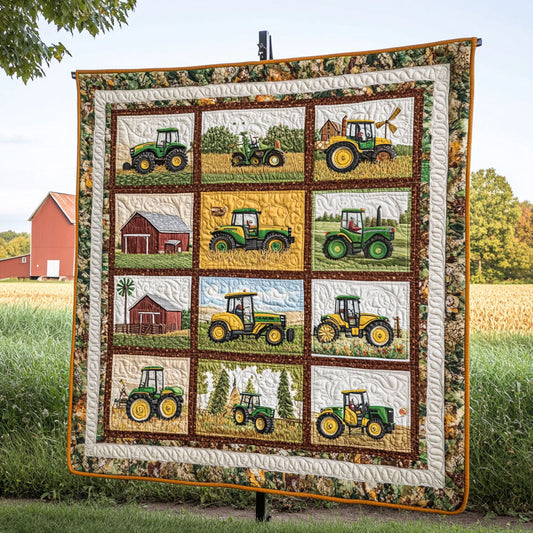 Freshly Harvested Quilted Blanket