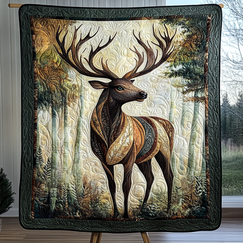Frosted Hooves Quilted Blanket