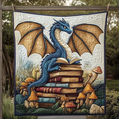 Frostfang Chill Quilted Blanket