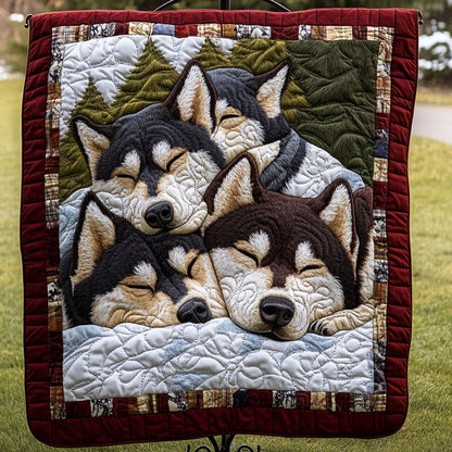 Frozen Dreamer Quilted Blanket