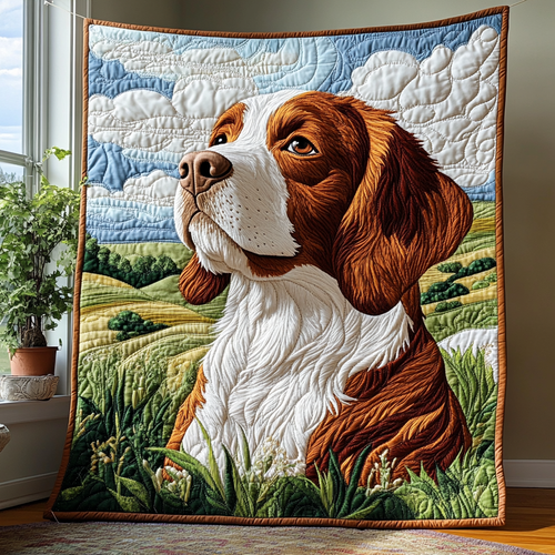 Furry Fields Studio Quilted Blanket