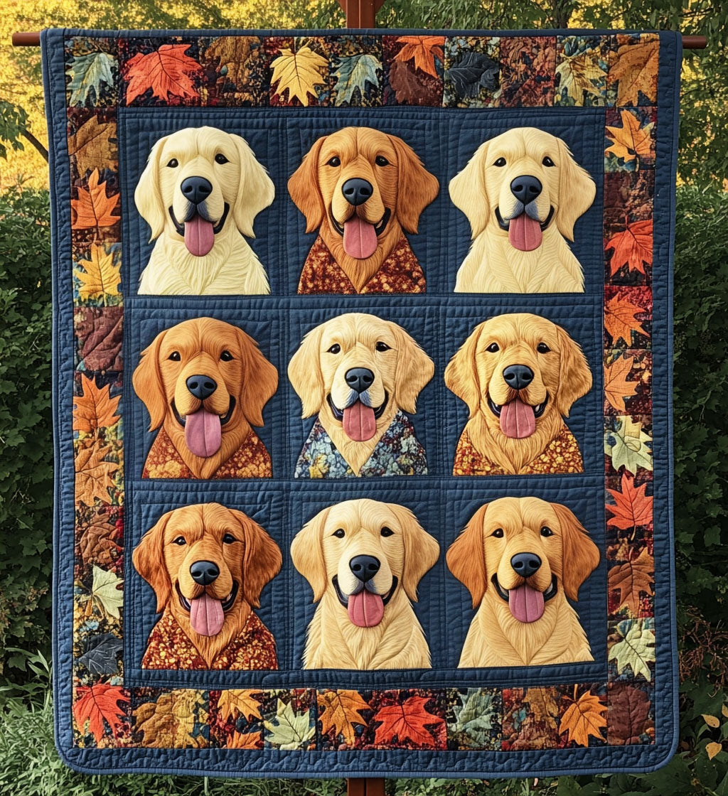 Furry Friend Warmth Quilted Blanket