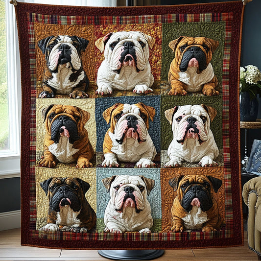 Furry Tough Love Quilted Blanket