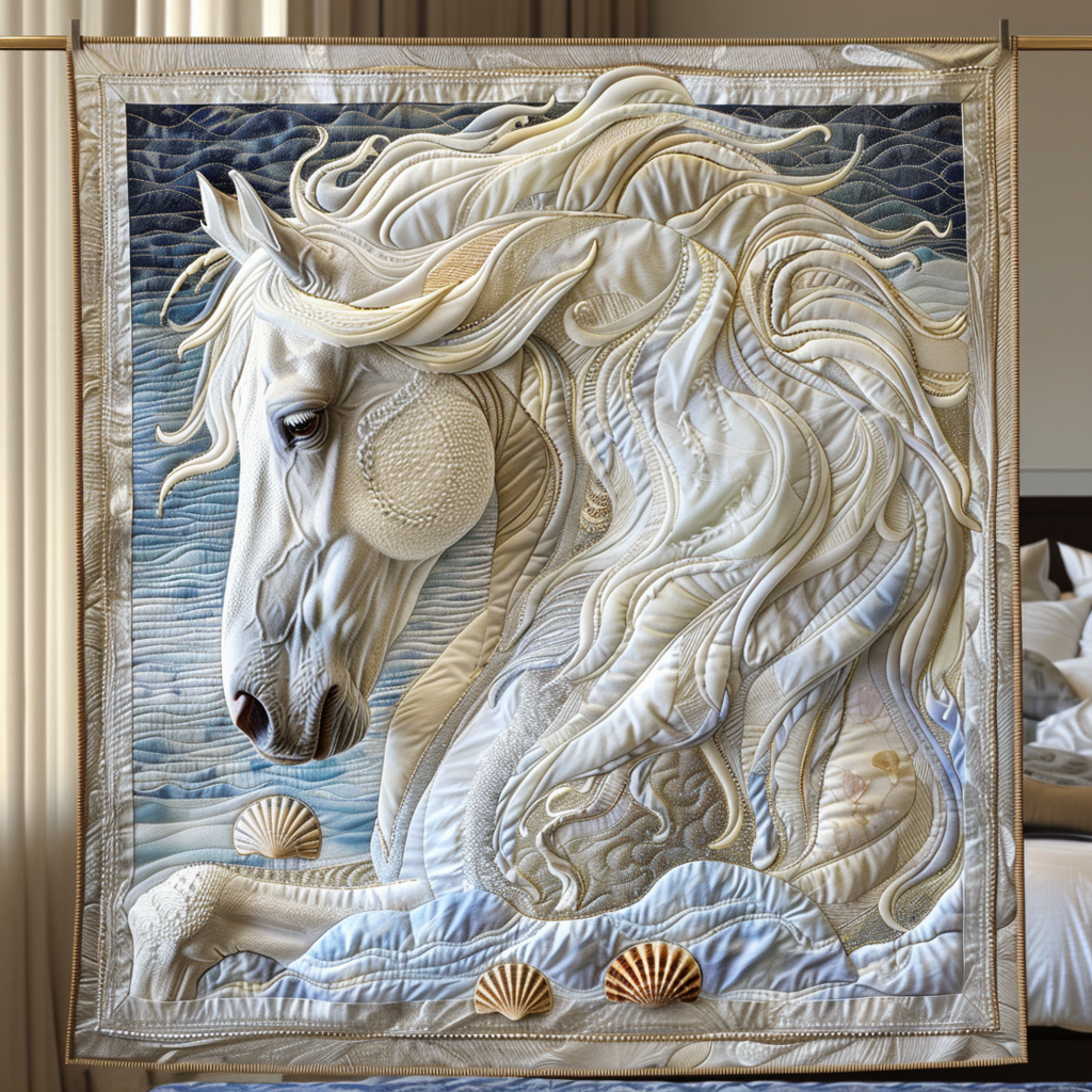 Gallop and Grace Quilted Blanket
