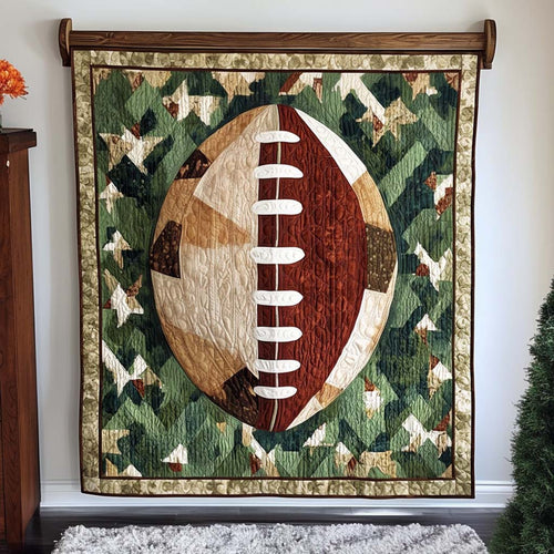 Game Day Heroes Quilted Blanket