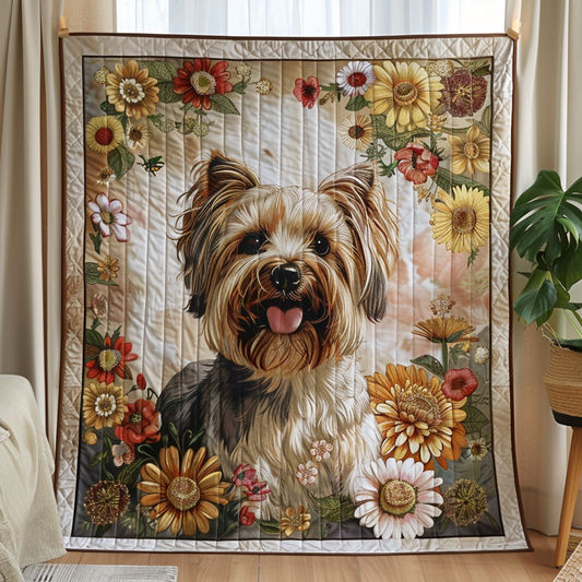 Garden Guardian Quilted Blanket