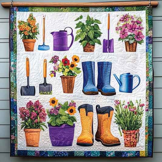 Garden Essentials Quilted Blanket