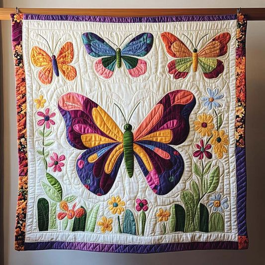 Garden Glider Quilted Blanket