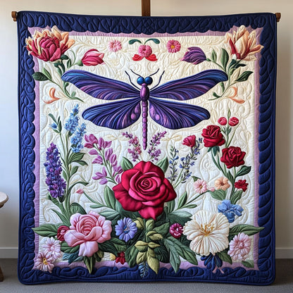 Garden Glow Harmony Quilted Blanket