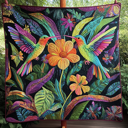 Garden Grace Quilted Blanket